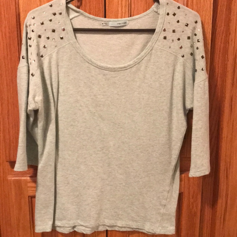 Teal shirt